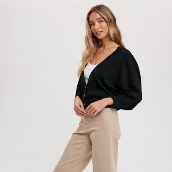 CLEAR OUT!!!! Dolman Sleeves Spring Cardi - Picture 5 of 11